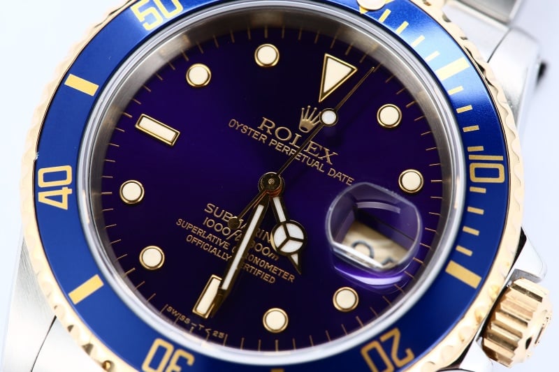 Rolex Submariner Blue 16613