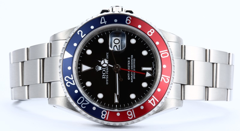 Pepsi Rolex GMT-Master II 16710 Stainless Steel