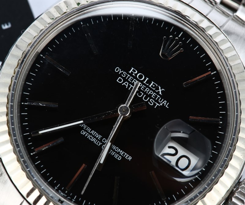 Rolex Datejust 16014 Black Dial