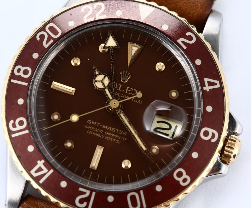 Vintage Rolex Root Beer GMT-Master 1675