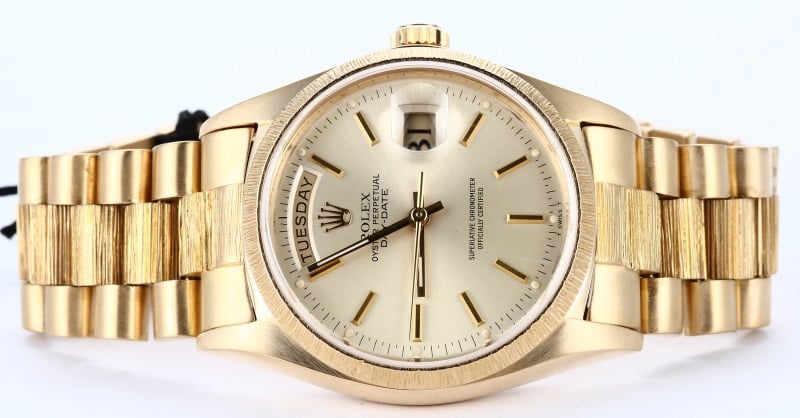 Presidential Bark Finish Rolex Day-Date 18078