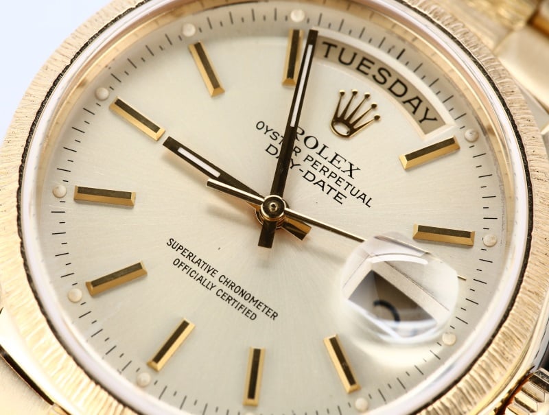 Presidential Bark Finish Rolex Day-Date 18078