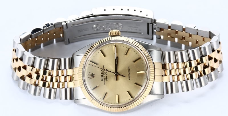 Vintage Rolex Air-King 5501 Two-Tone
