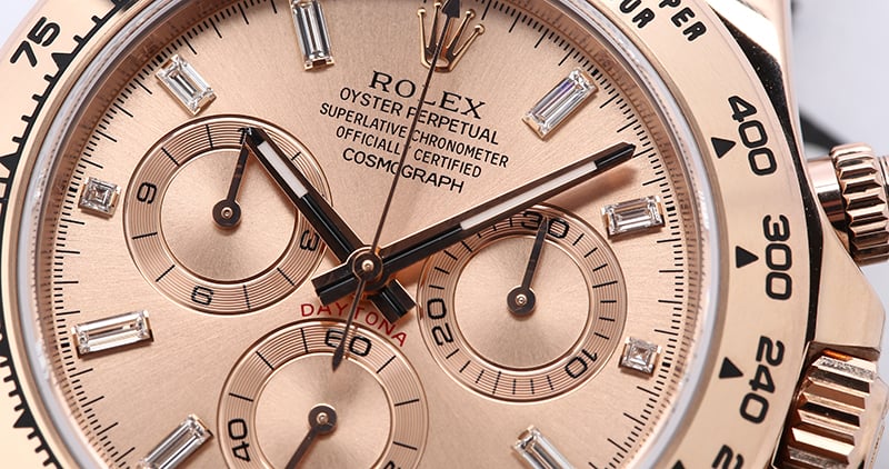 Everose Gold Daytona 116505 Diamond Dial