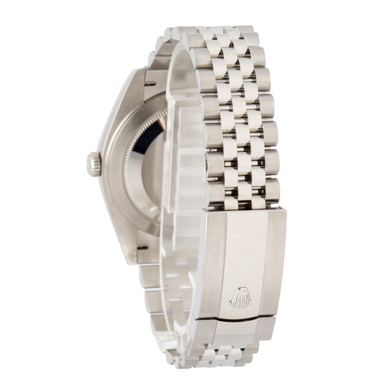 Rolex Datejust 41 Ref 126300 White Roman Dial