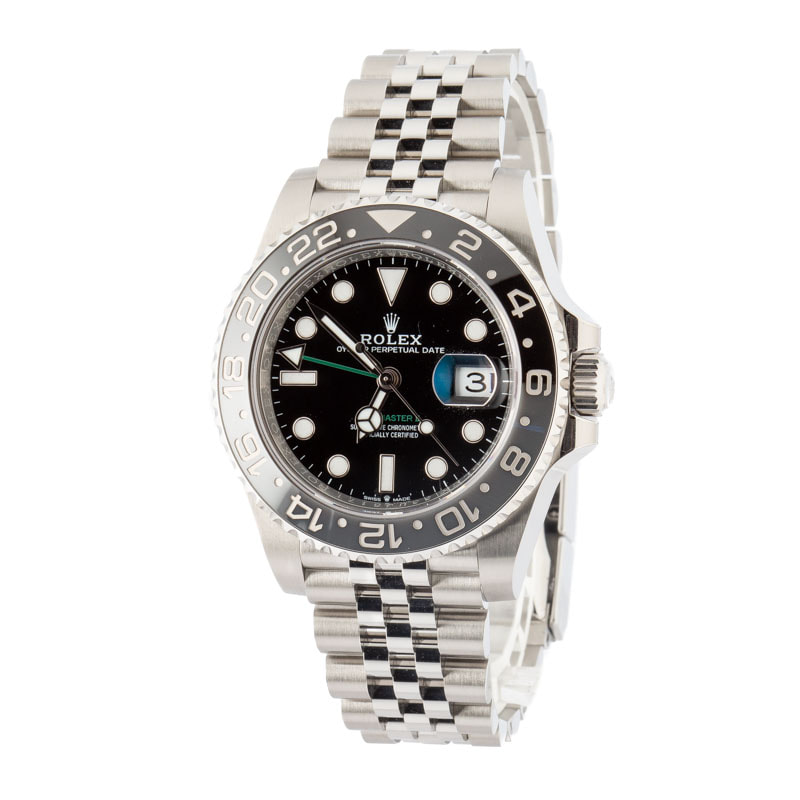 Pre-owned Rolex GMT-Master II Bruce Wayne ref 126710GRNR