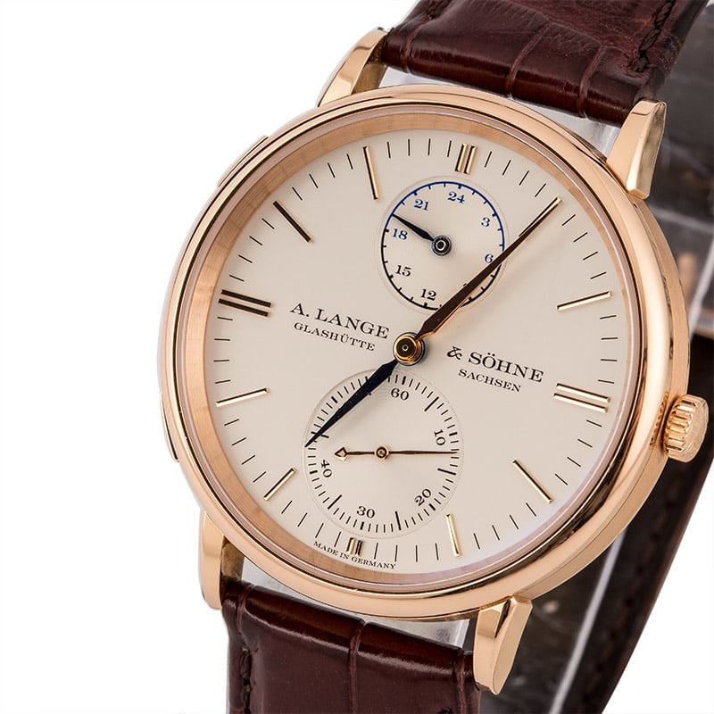 A Lange & Sohne Saxonia Dual Time 386.032