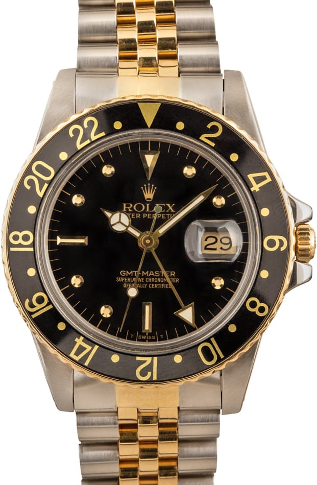 Rolex GMT-Master 16753 Black 'Nipple' Dial