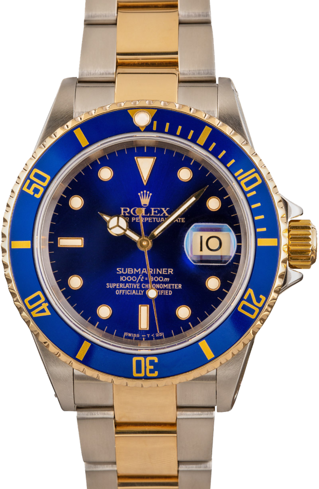 Buy Used Rolex Submariner 16613 | Bob's Watches - Sku: 150524 x