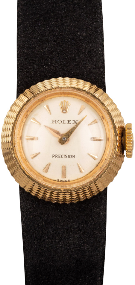 Ladies Rolex Cocktail Chameleon Yellow Gold