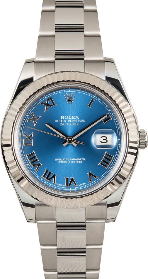 Datejust II Rolex 116334 Roman 100% Authentic