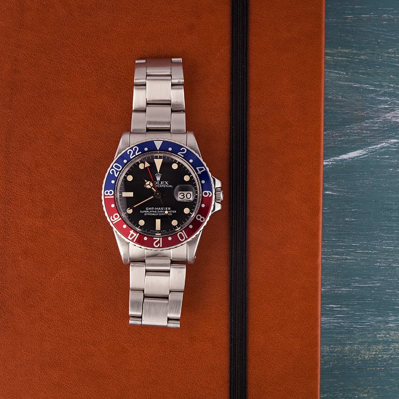 Pre Owned Rolex Pepsi GMT-Master 16750