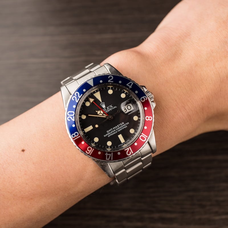 Pre Owned Rolex Pepsi GMT-Master 16750