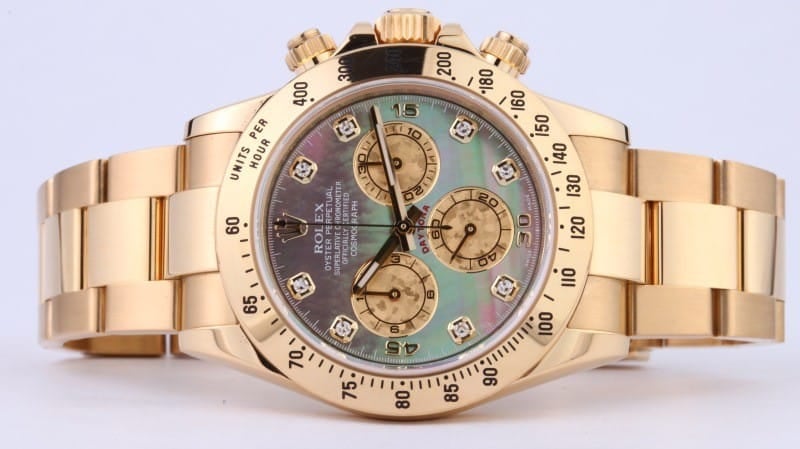 18K Yellow Gold Rolex Daytona