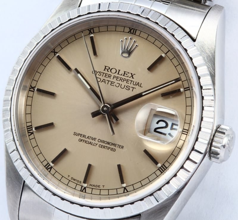 Rolex Steel Datejust 16220