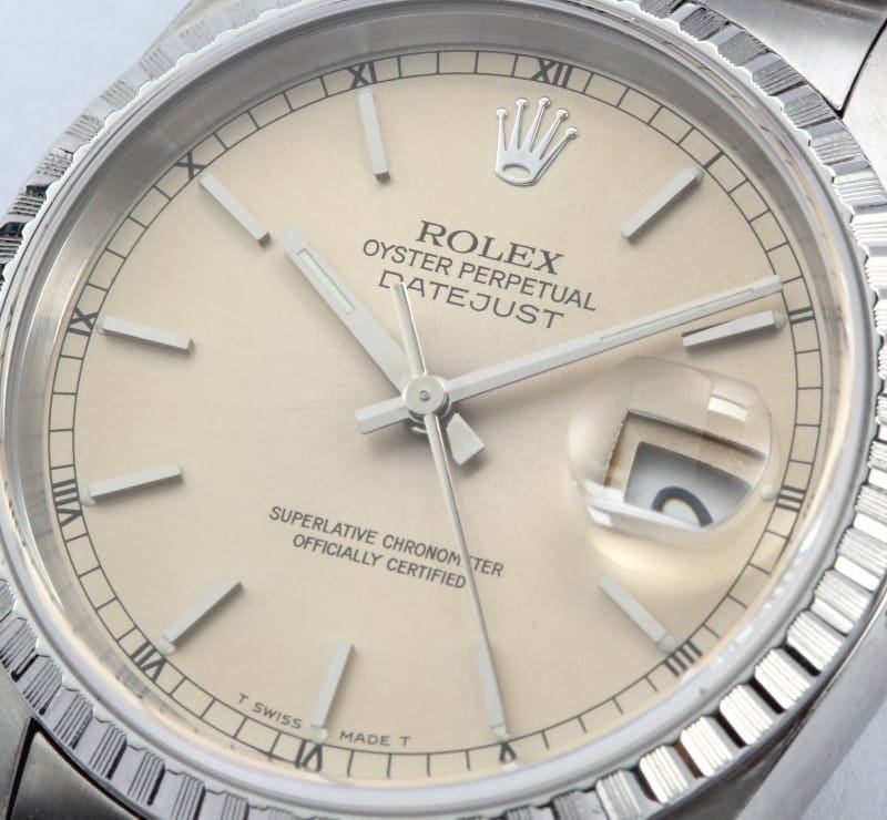 Rolex Steel Datejust 16220