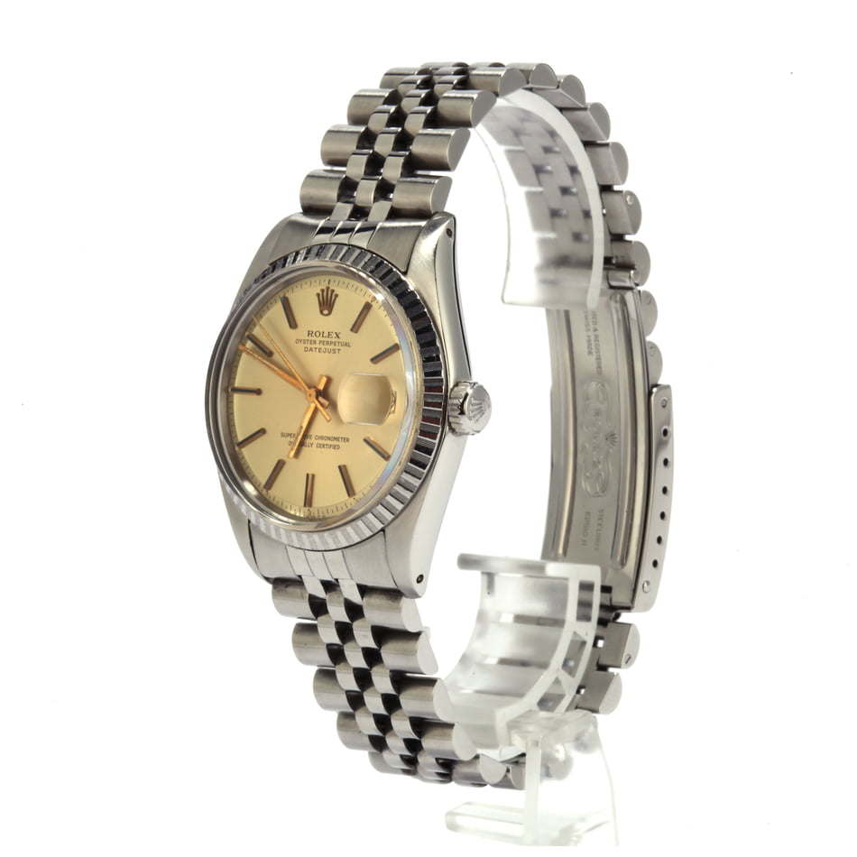 Pre-Owned Rolex Datejust 1603 Champagne Dial