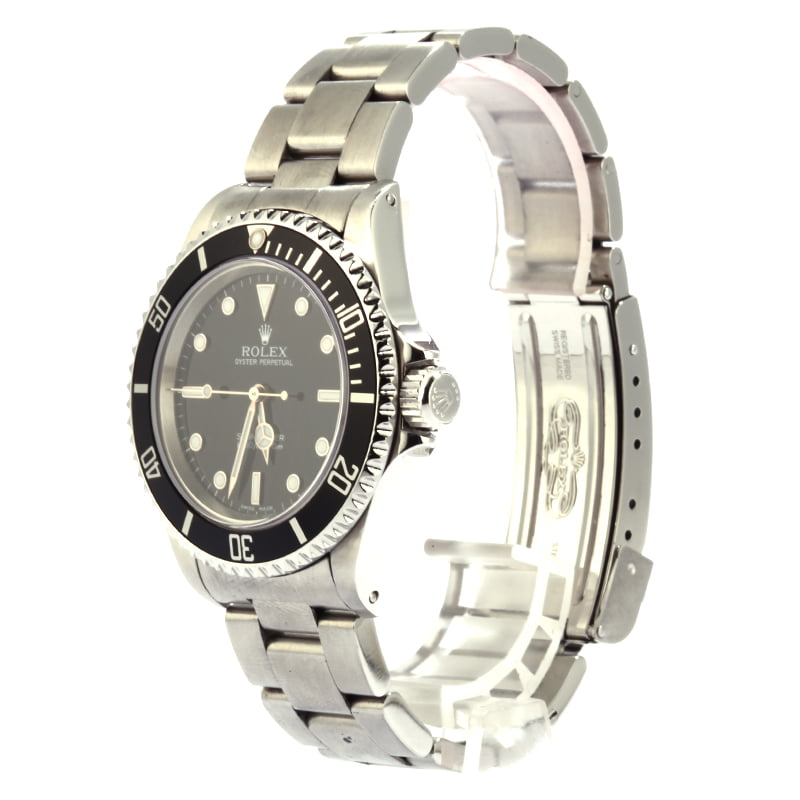 Used Rolex Submariner 14060 Luminous Black Dial
