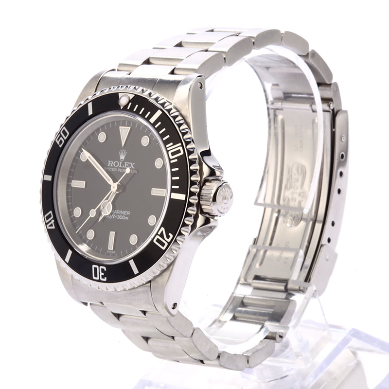 Used Rolex Submariner 14060 Steel Oyster Band