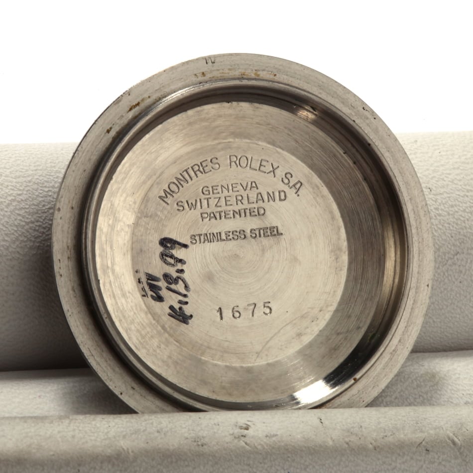 Vintage 1977 Rolex GMT-Master 1675 American Oval Link
