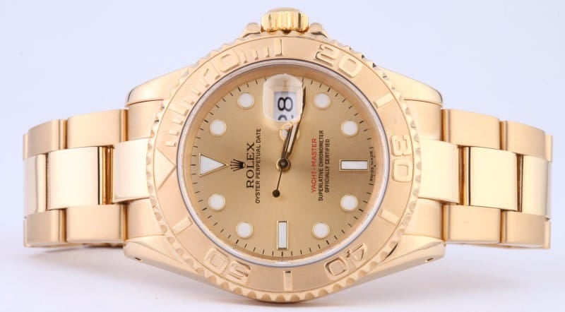 Rolex Yachtmaster 18k Yellow Gold