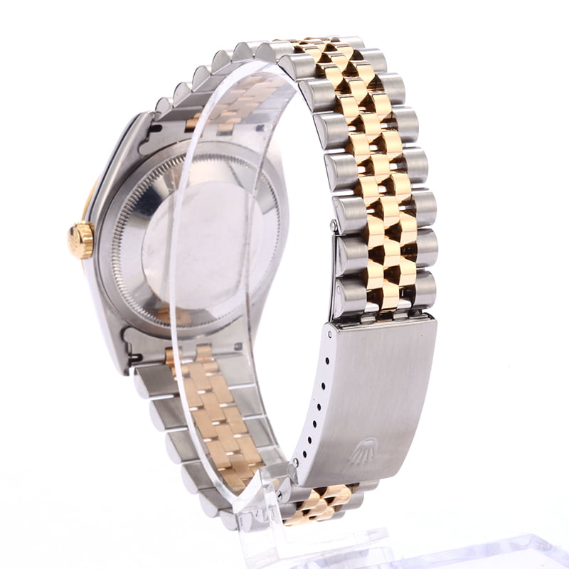 Pre Owned Rolex Datejust 16233 White Index Dial