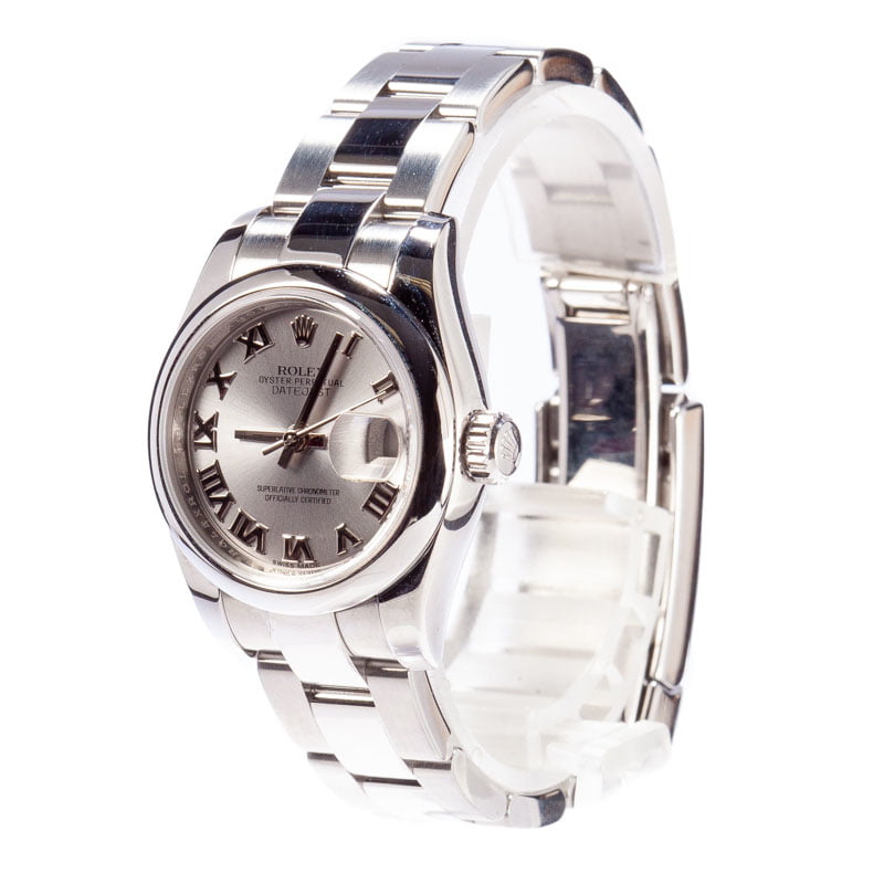 Rolex Ladies Datejust 179160 Silver Dial
