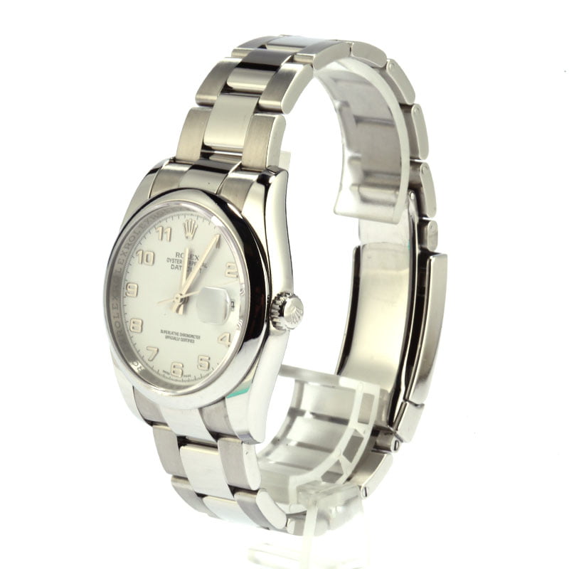 Rolex Datejust 116200 White Arabic