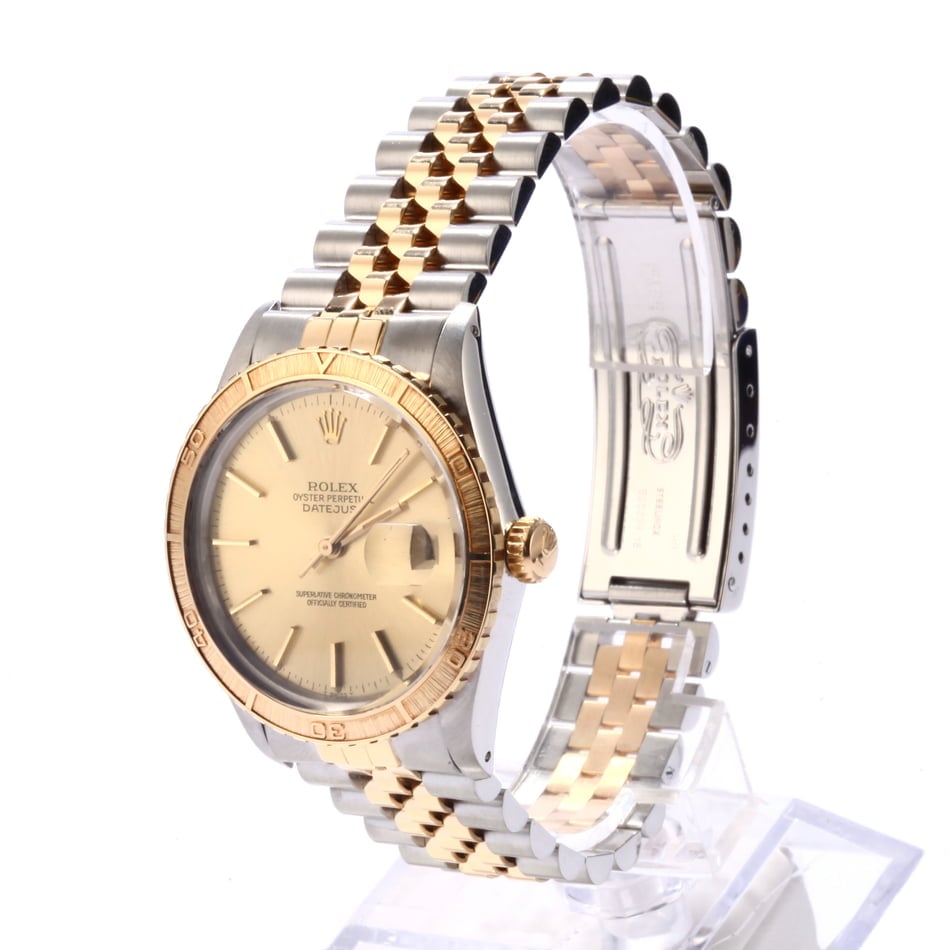 Used Rolex Thunderbird DateJust 16253 Stainless Steel and Gold