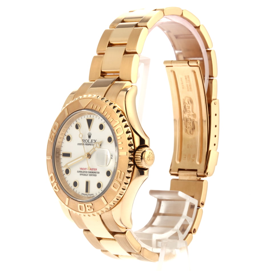 Pre Owned Rolex Yachtmaster 16628 18K Yellow Gold