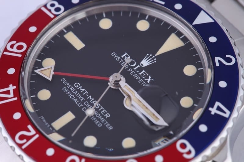 Vintage Rolex GMT-Master II Pepsi Bezel Model 16750 2