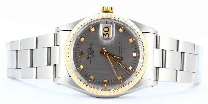 Vintage Rolex Date Stainless Steel 1505