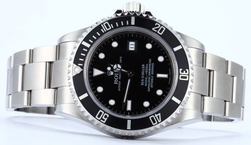 Rolex Men's Sea-Dweller 16600 Black Dial