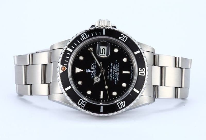 Black Rolex Submariner 16800