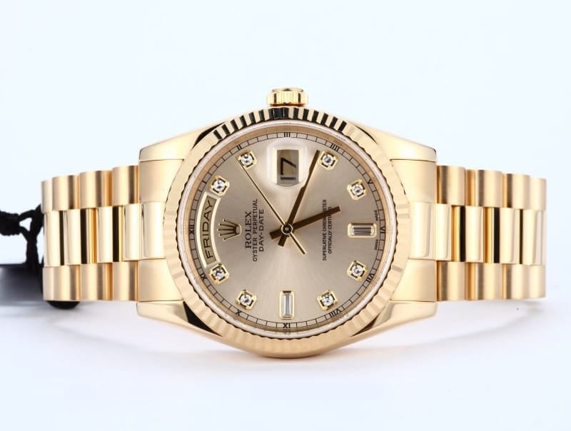 Presidential Rolex Day Date 118238 Diamonds