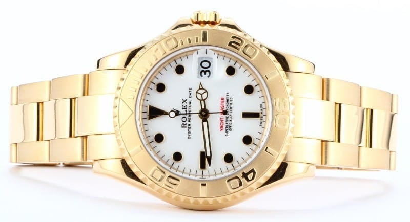 18k Yellow Gold Yachtmaster 168628
