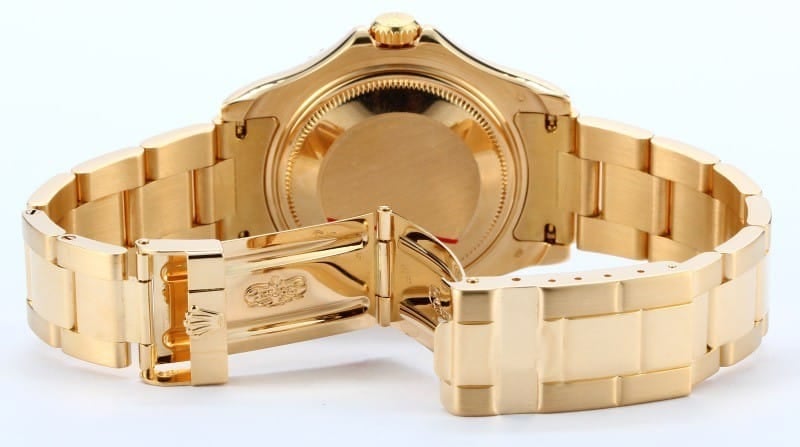 18k Yellow Gold Yachtmaster 168628