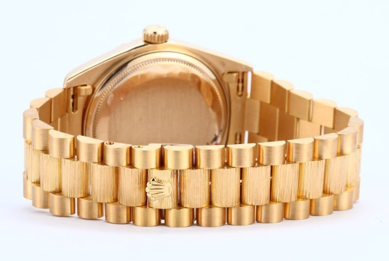 Rolex President Bark Finish Day Date 18078