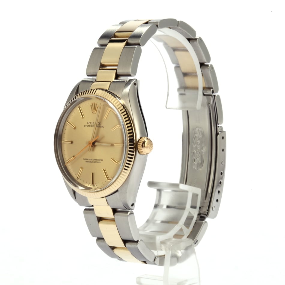 Vintage Rolex Oyster Perpetual 1005 Two Tone Oyster