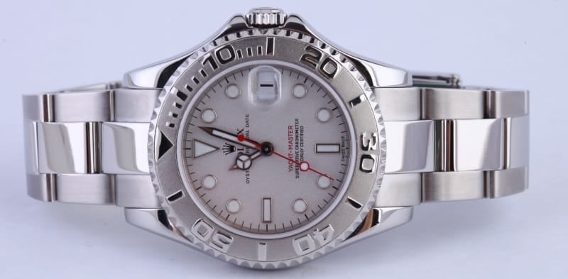 Rolex Yachtmaster Midsize Platinum