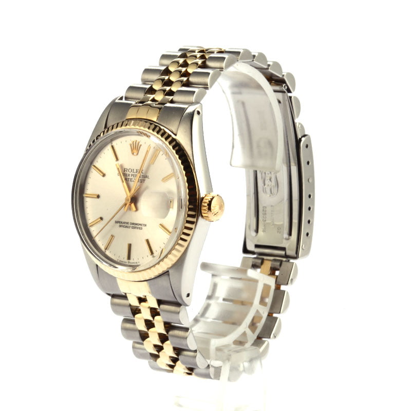 Pre Owned Two-Tone Men's Rolex Datejust 16013 t