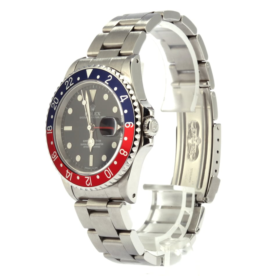 Pre Owned Rolex GMT-Master 16700 Red and Blue 'Pepsi" Bezel