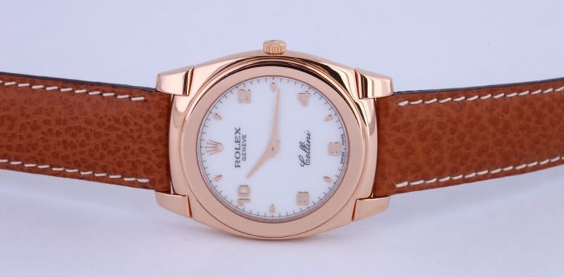 Rolex Cellini Men's 18K Rose Gold Watch 5330