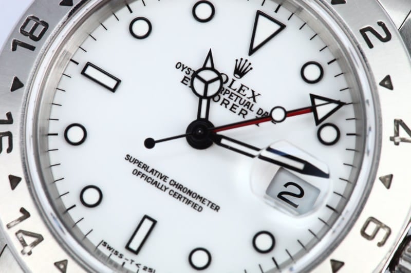Used Men's Rolex Explorer II Men's Stainless Steel Watch 16570 4