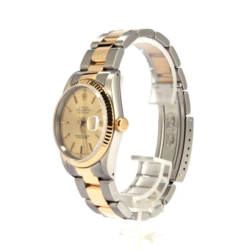 Pre-Owned Two Tone Rolex Datejust 16233 T