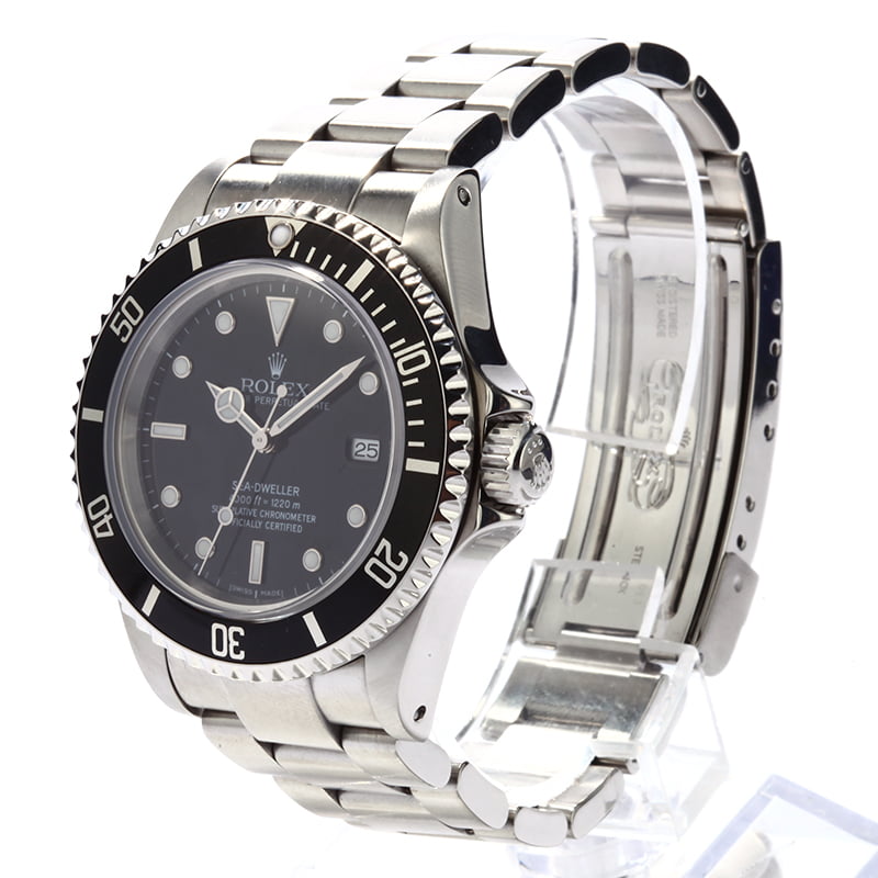 Pre Owned Rolex Sea-Dweller 16600 Diving Watch