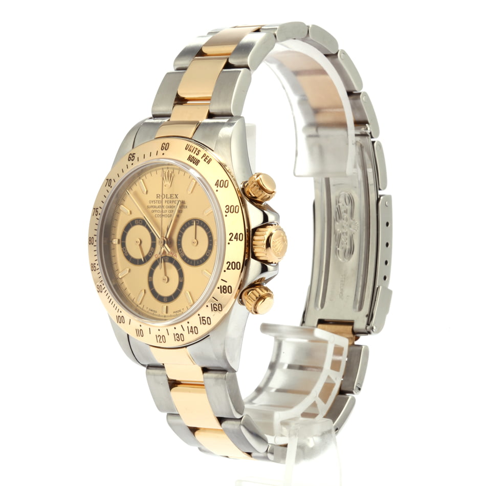 Used Rolex Daytona 16523 Champagne Dial