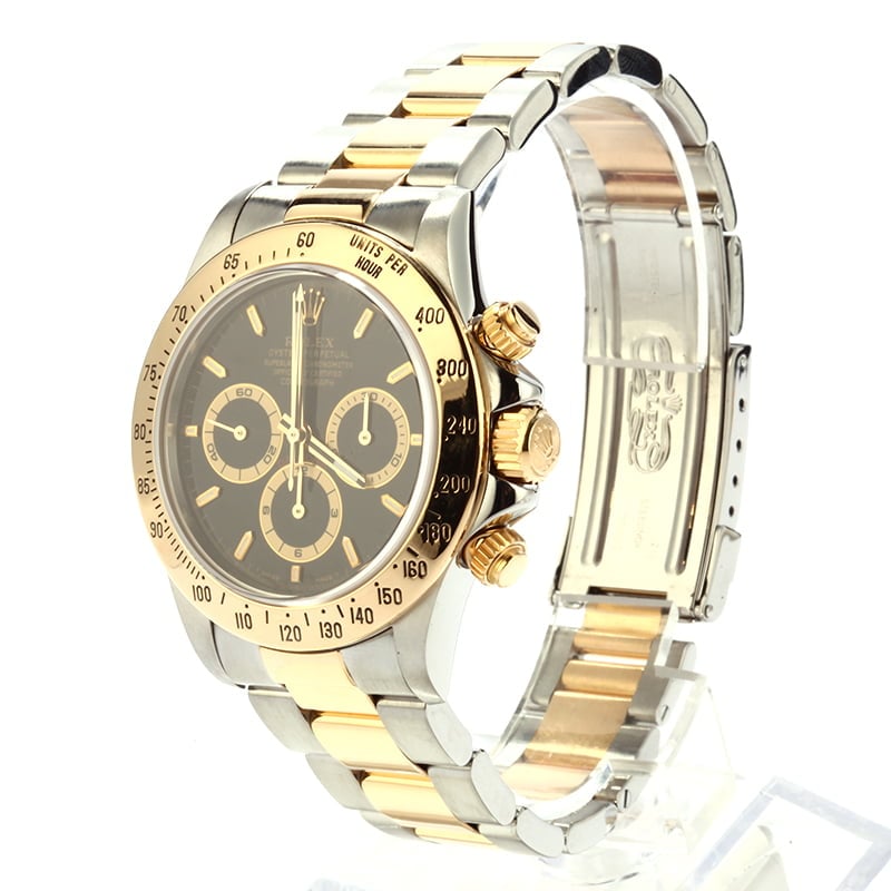 Used Rolex Daytona Cosmograph 16523 Black Dial