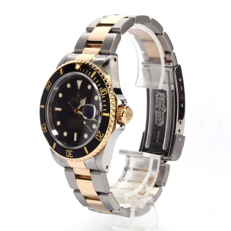 Pre-Owned Rolex 40MM Submariner 16613 Two Tone