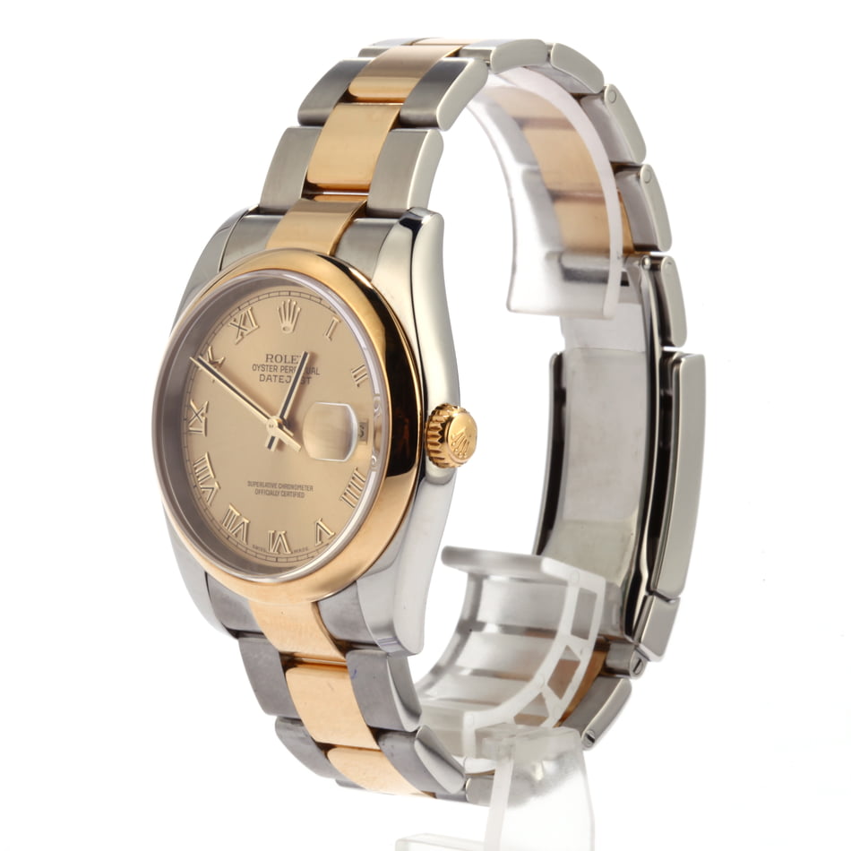 Used Rolex Datejust 116203 Roman Dial